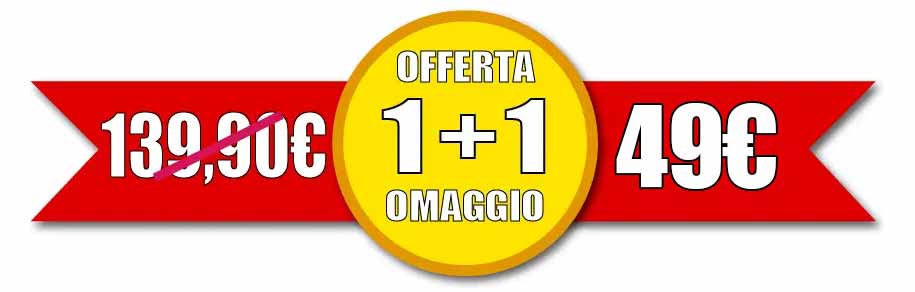 prezzo 49€ con pagamento alla consegna